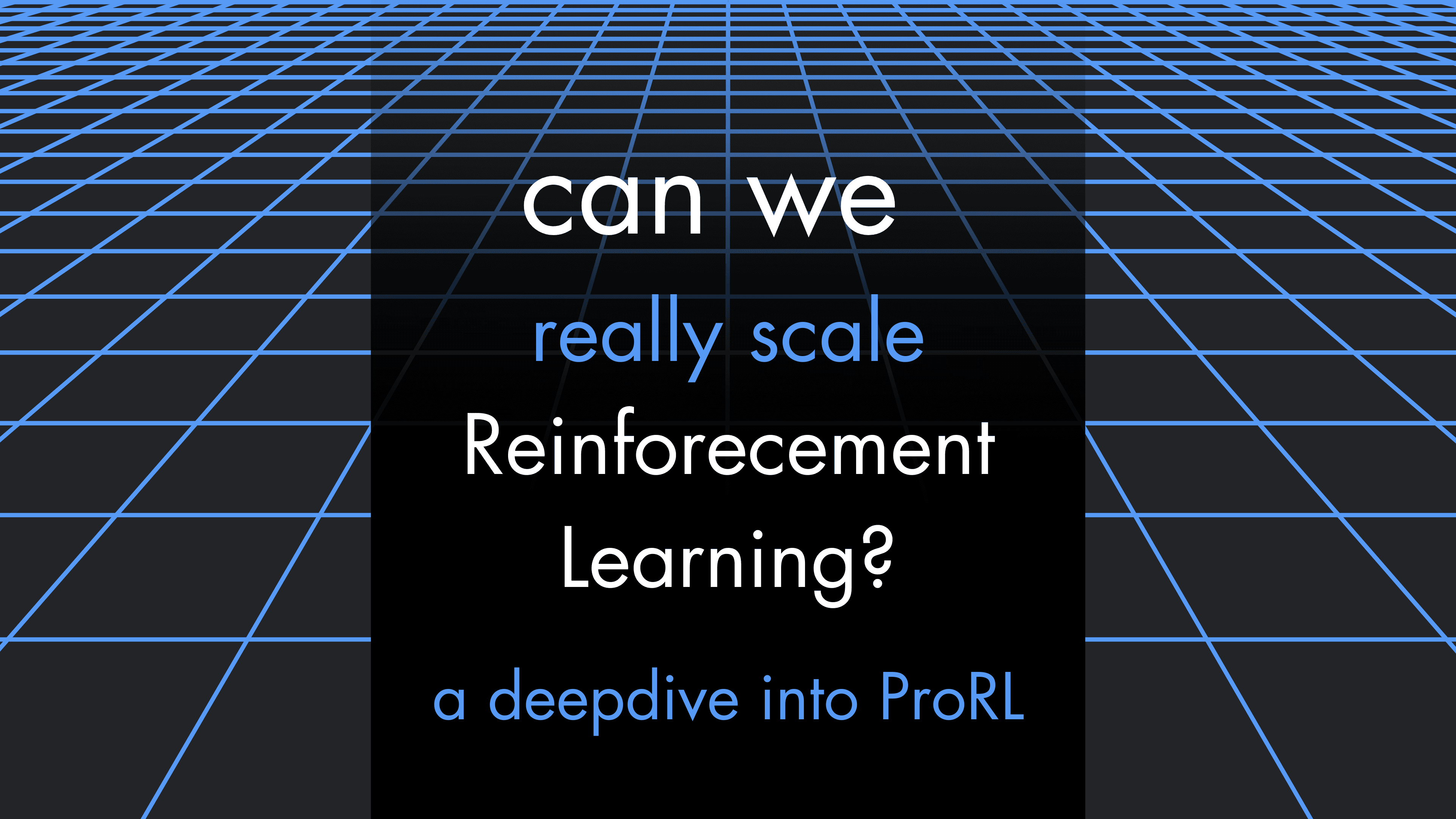 Can we really scale RL?